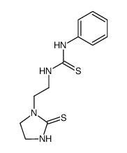 1-phenyl-3-[2-(2-thioxo-imidazolidin-1-yl)-ethyl]-thiourea Structure