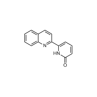 6-(喹啉-2-基)吡啶-2(1H)-酮结构式