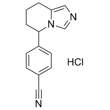 Fadrozole hydrochloride Structure
