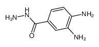 3,4-二氨基苯酰肼结构式