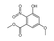 methyl 3-hydroxy-5-methoxy-2-nitrobenzoate Structure