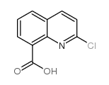 2-氯喹啉-8-羧酸结构式