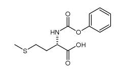 N-phenoxycarbonyl-L-methionine结构式