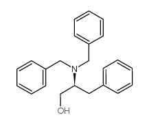 (S)-(+)-2-二苄基氨基-3-苯基-1-丙醇结构式