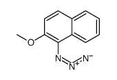 1-azido-2-methoxynaphthalene结构式