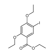 Ethyl 2,4-diethoxy-5-iodobenzoate结构式