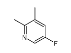 5-氟-2,3-二甲基吡啶结构式
