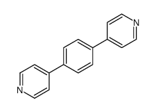 1,4-二(对吡啶基)苯结构式