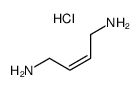 (2Z)-2-Butene-1,4-diamine dihydrochloride structure