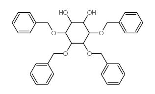 3,4,5,6-TETRAKIS(BENZYLOXY)-1,2-CYCLOHEXANEDIOL Structure