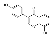 8-hydroxy-3-(4-hydroxyphenyl)chromen-4-one Structure