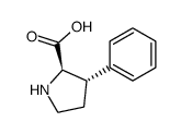 (2r,3s)-3-Phenylpyrrolidine-2-Carboxylic Acid Structure