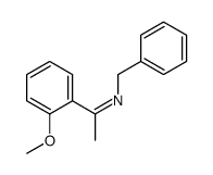 N-benzyl-1-(2-methoxyphenyl)ethanimine结构式