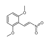 1,3-dimethoxy-2-(2-nitroethenyl)benzene结构式