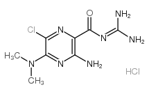 5-(N,N-Dimethyl)amiloride hydrochloride Structure