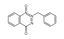 2-benzyl-4-oxo-1,2,3-benzotriazin-2-ium-1-olate结构式