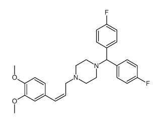 曲桂利嗪结构式