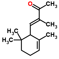 α-异甲基紫罗兰酮结构式