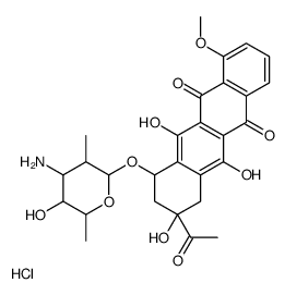 2'-C-methyldaunomycin Structure