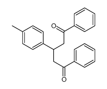 3-(4-methylphenyl)-1,5-diphenylpentane-1,5-dione结构式