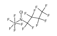 N-chloro-1,1,1,1,1-pentafluoro-N-(perfluorobutyl)-6-sulfanamine结构式