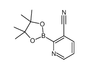 3-Cyanopyridine-2-boronic acid pinacol ester Structure