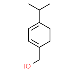 Cyclohexadienemethanol, 4-(1-methylethyl)- Structure