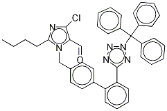 N-Trityl Losartan Carboxaldehyde structure