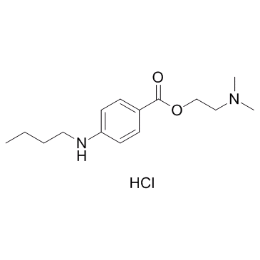 Tetracaine hydrochloride Structure