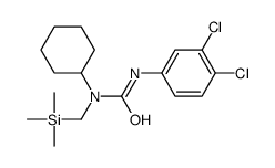 1-cyclohexyl-3-(3,4-dichlorophenyl)-1-(trimethylsilylmethyl)urea Structure