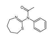 N-phenyl-N-(4,5,6,7-tetrahydro-1,3-thiazepin-2-yl)acetamide Structure
