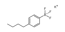 Potassium 4-butylphenyltrifluoroborate Structure