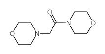 Morpholine,4-(4-morpholinylacetyl)- (9CI) Structure
