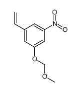 1-(methoxymethoxy)-3-nitro-5-vinylbenzene Structure