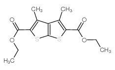 3,4-二甲基[2,3-b]-噻吩-2,5-二羧酸二乙酯结构式