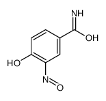 4-hydroxy-3-nitrosobenzamide Structure