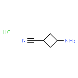 顺式-3-氨基环丁烷甲腈盐酸盐结构式