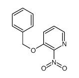 2-nitro-3-phenylmethoxypyridine Structure