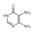 4,5-二氨基-6-羟基嘧啶结构式