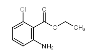 2-氨基-6-氯苯甲酸乙酯结构式