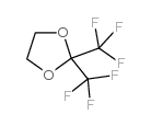 2,2-双(三氟甲基)-1,3-二氧戊环结构式