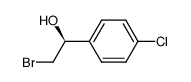 (S)-2-bromo-1-(4-chlorophenyl)ethanol Structure