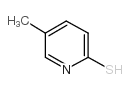 5-甲基-2(1H)-吡啶硫酮结构式