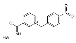 1-[(4-nitrophenyl)methyl]pyridin-1-ium-3-carboxamide,bromide结构式