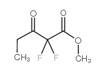 2,2-二氟-3-氧代戊酸甲酯结构式
