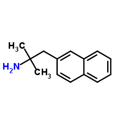 2-Methyl-1-(2-naphthyl)-2-propanamine Structure