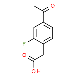 2-(4-乙酰基-2-氟苯基)乙酸图片