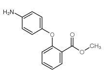 2-(4-氨基-苯氧基)-苯甲酸甲酯结构式