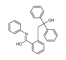 N-Phenyl-2-(2-hydroxy-2,2-diphenylethyl)benzamide结构式