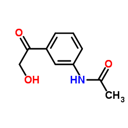 N-(3-羟基苯基)-3-氧代丁酰胺结构式